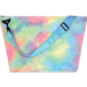 Rainbow Sherpa Overnight Bag