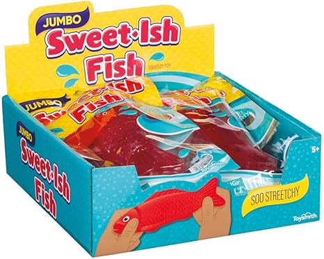 Jumbo Sweet-Ish Fish Non-Edible Squeezy Toy