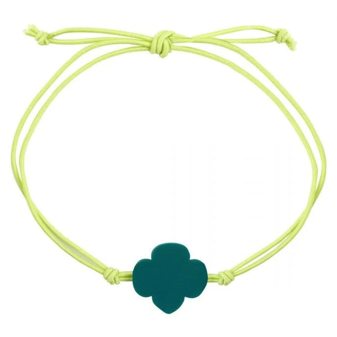 Trefoil Fun Finds Single Knotted Charm Bracelet