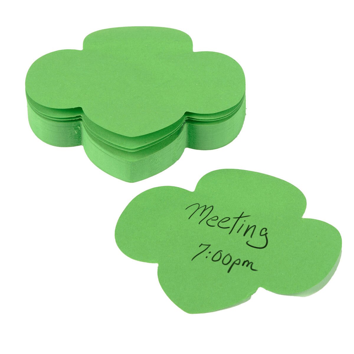 Trefoil Fun Finds Trefoil Shaped Sticky Notes