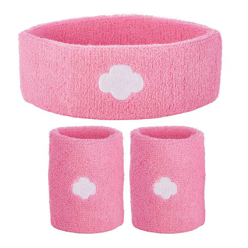 Trefoil Sweatband and Wristbands Set - Girls