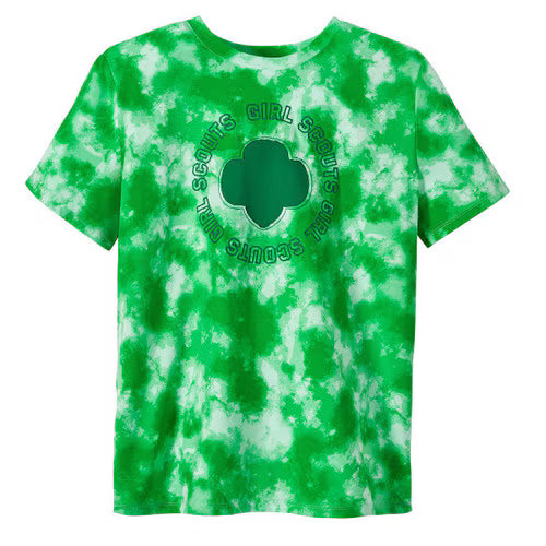 Trefoil Tie-Dye T-Shirt - Girls
