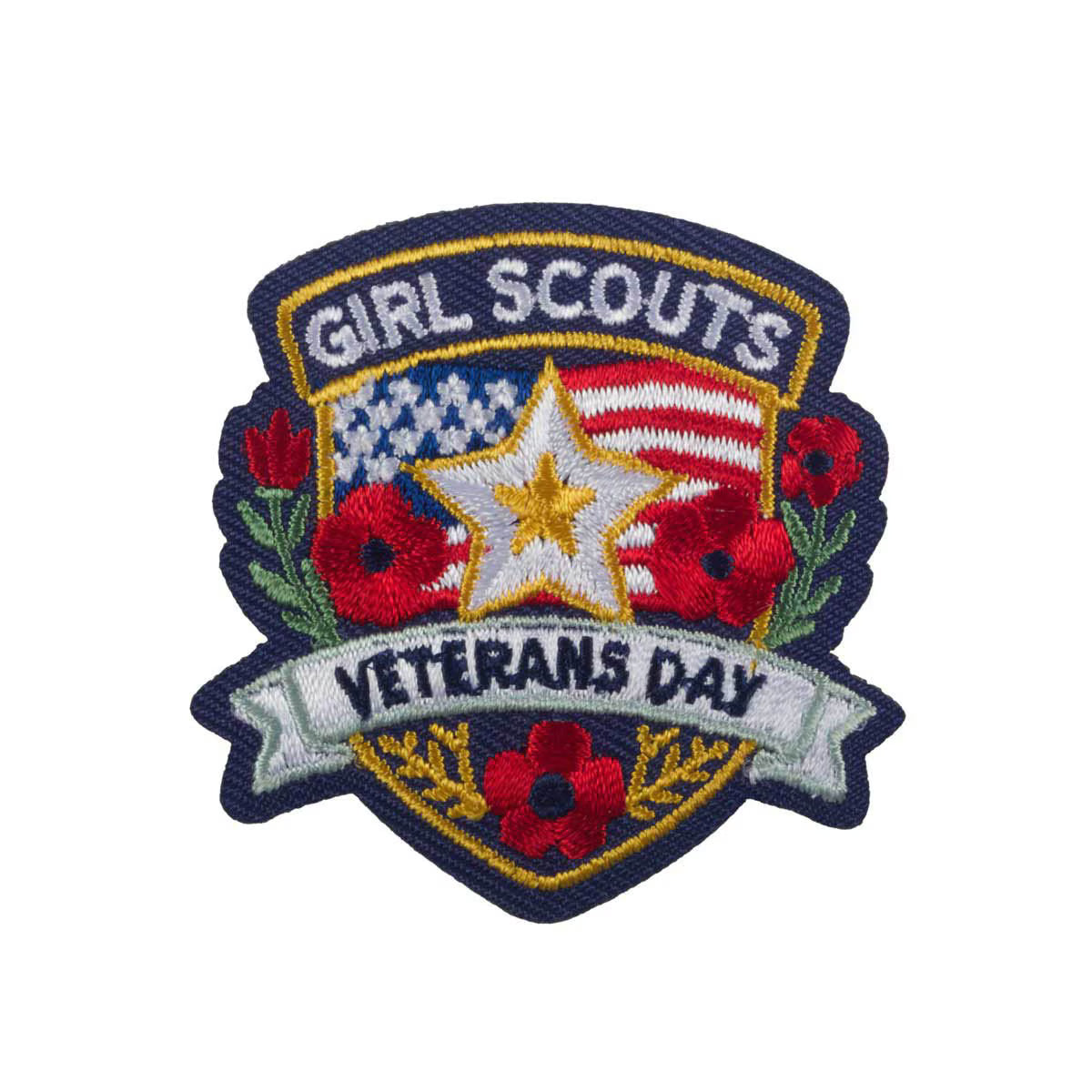 Veterans Day Iron-On Patch