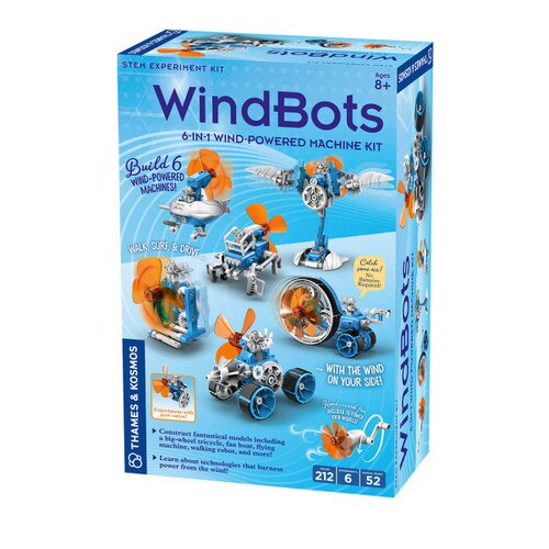 Wind Bots 6-in-1- Robot Kit