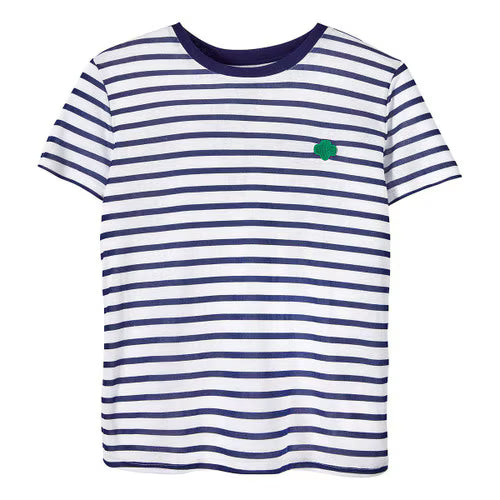 Airy Striped T-Shirt - Womens