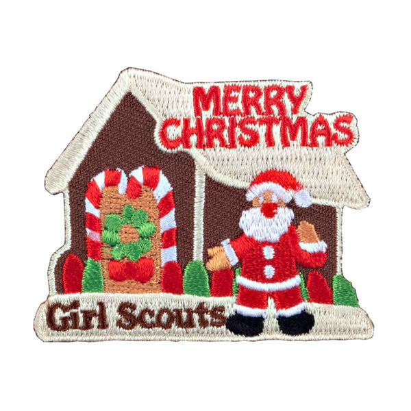 Santa & Gingerbread Iron-On Patch
