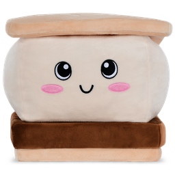 Graham the S'more Vanilla Scented Embossed Plush