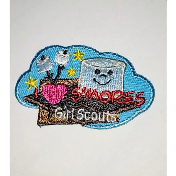 I Love S'mores Iron-On Patch